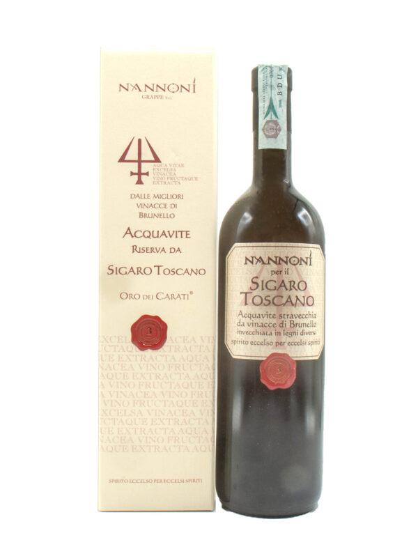 Acquavite Riserva Da Sigaro Toscano Oro Dei Carati