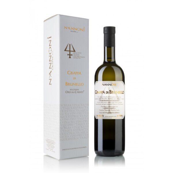 Grappa Di Brunello Linea Oro Nannoni Grappe