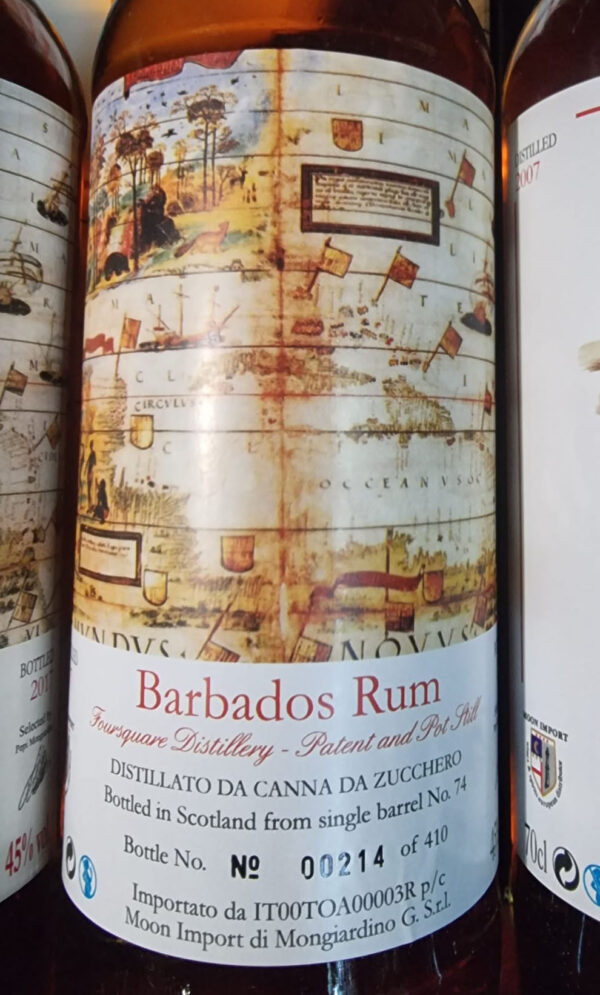 RUM BARBADOS MOON 2007 14 ANNI 45° 70CL